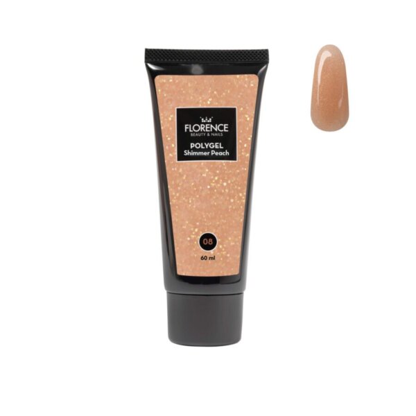 Polygel Shimmer Peach