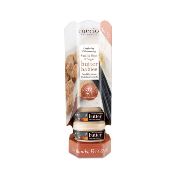 Cuccio Vanilla Bean & Sugar Baby Butter 6x42 gr