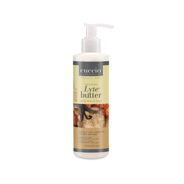 Cuccio Vanilla Bean & Sugarcane Lyte Body Butter 237 ml.