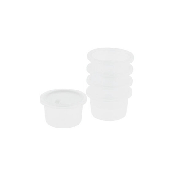 Mengpotje 15 ml, met deksel, p/5 st.
