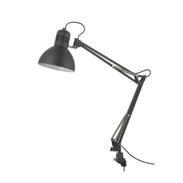 Bollamp incl. Philips mat daglicht-lamp zwart