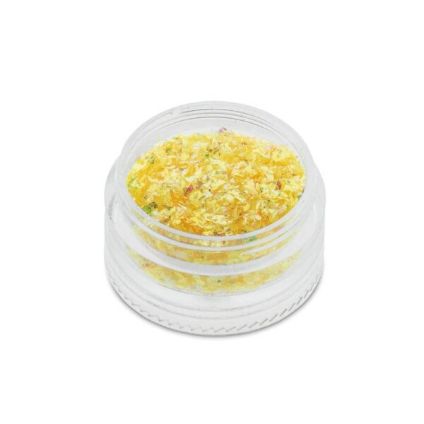 Inlay Glass Flakies Yellow 2 gr.