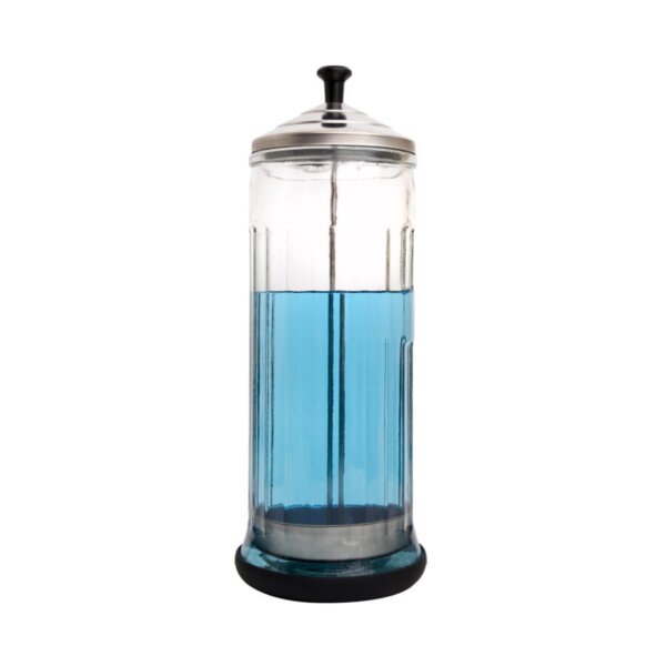 Glass Desinfectant Jar