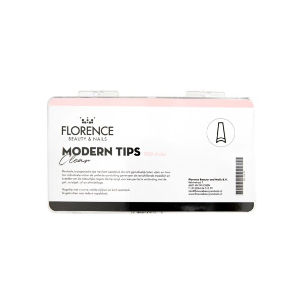 Modern Tips Clear doos 500 st.