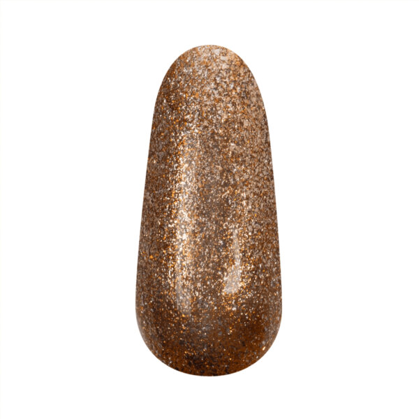 Glittergelpolish Platinum Copper 10 ml.