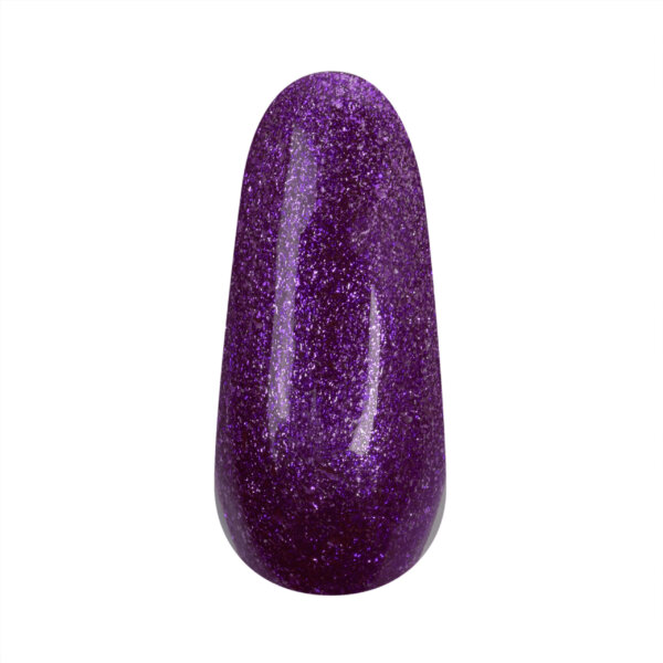 Glittergelpolish Platinum Violet 10 ml.