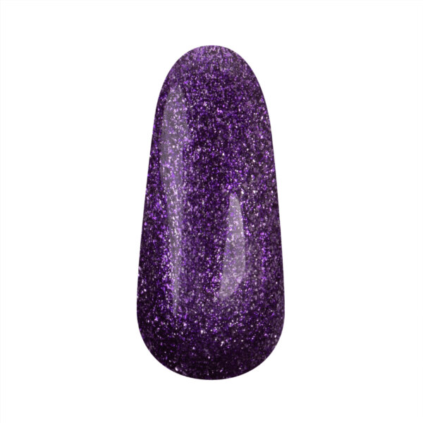 Glittergelpolish Platinum Grape 10 ml.