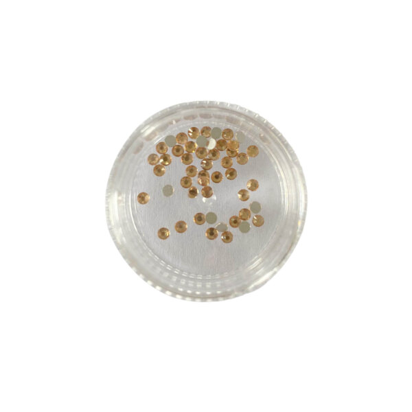 Crystal Stone Bronze 2 mm 48 st.
