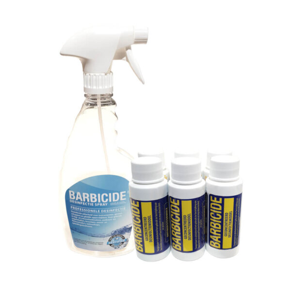 Barbicide Desinfectievloeistof 6x Bullet + spray