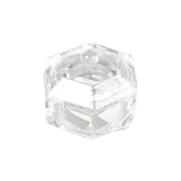 Dappendish glas met deksel