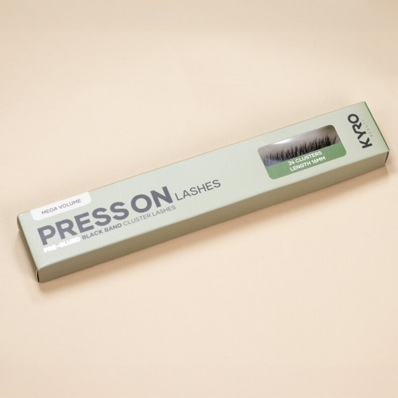 Kyro Pre-glued Press on lashes Mega Volume