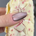 Cacao Charm nagels vierkant